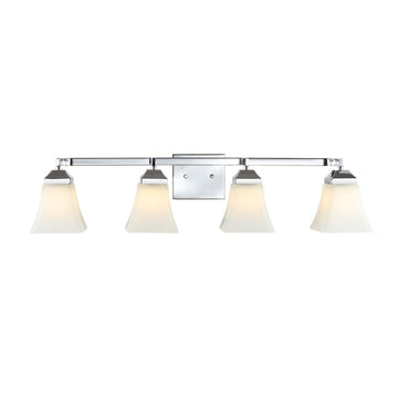 Staunton Iron/Glass Modern Cottage LED Vanity Light